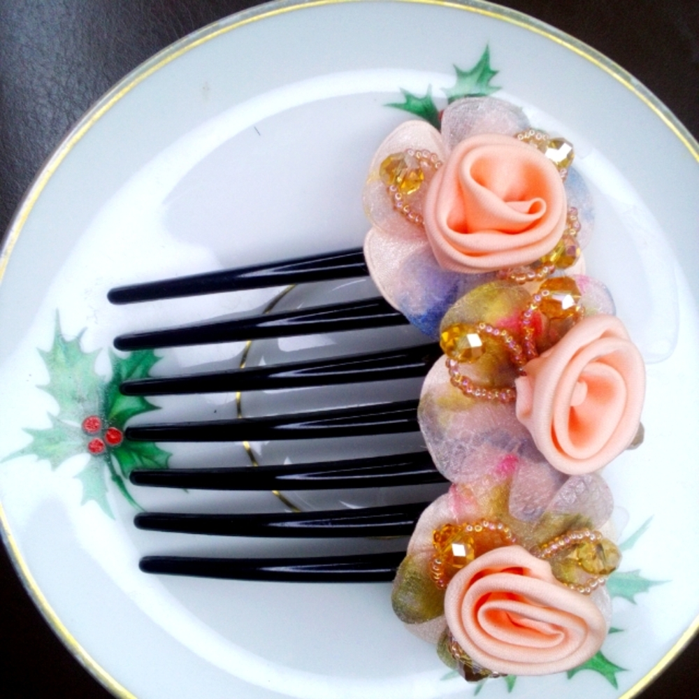 Floral Head clip
